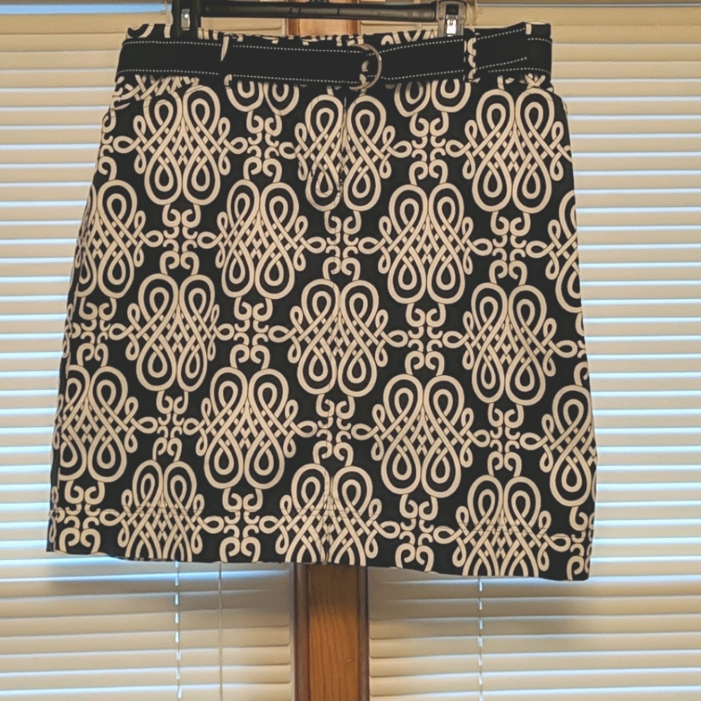 Jones New York Patterned Skirt